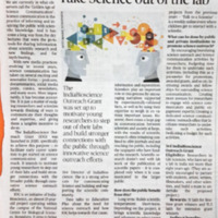 Take Science out of the lab